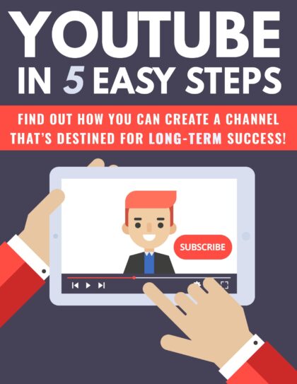 YouTube In 5 Easy Steps PLR eBook